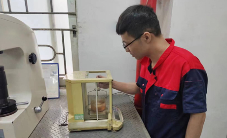 Quality inspection of sintered parts